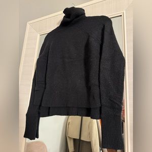 J.Crew Black Turtleneck Cozy Sweater